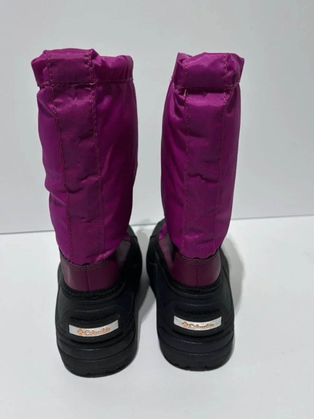 Columbia Youth Powderbug Forty Waterproof Winter Boots Purple, Girls’ Size 4 M